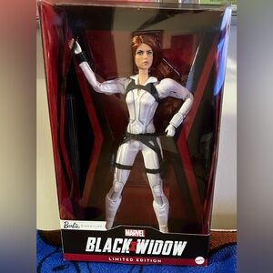 Barbie White and Black Marvel Collector Doll - Red Hair
